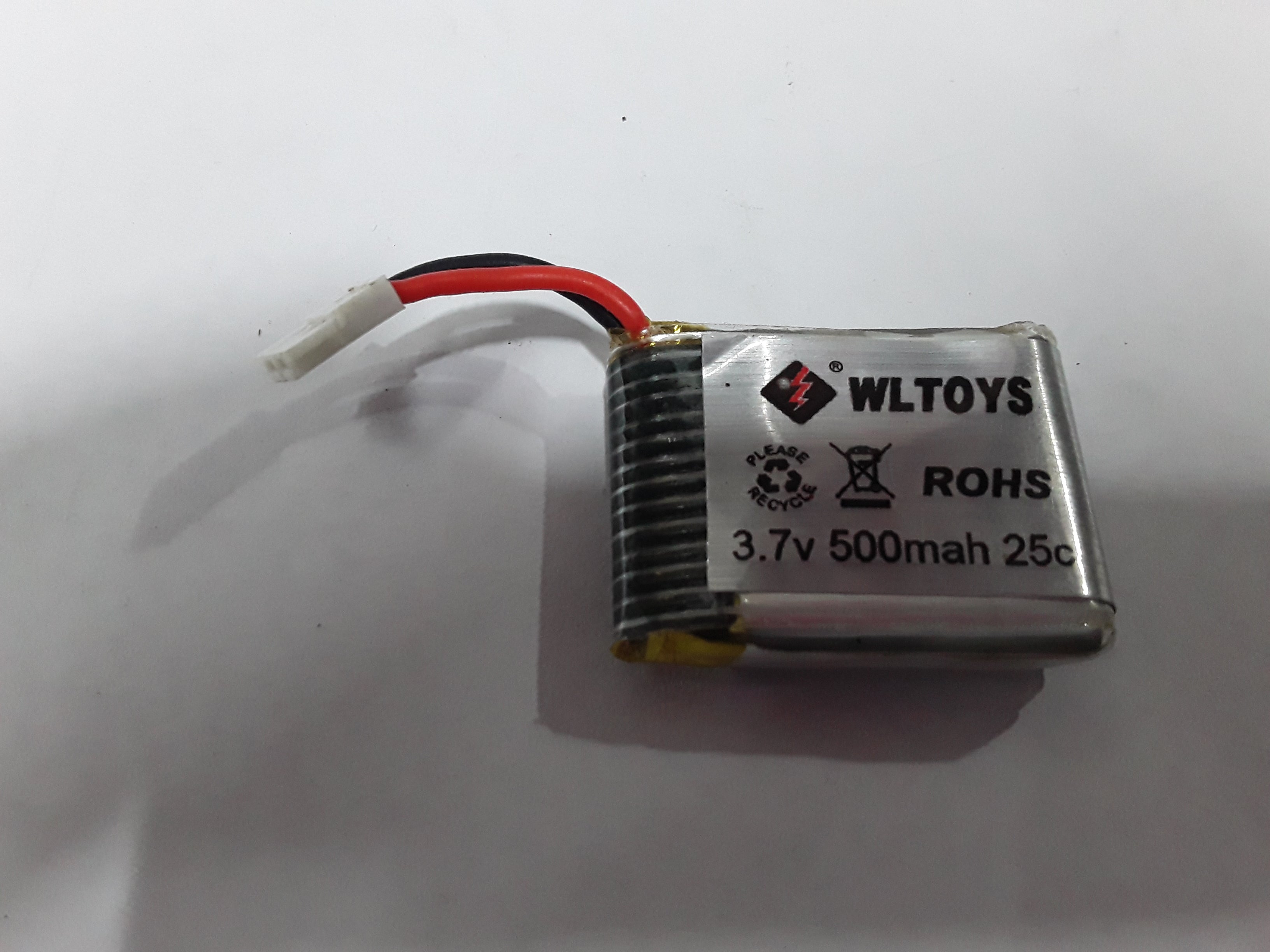 Wltoys 3.7V 500Mah 25C Battery (Quality Pre Owned)