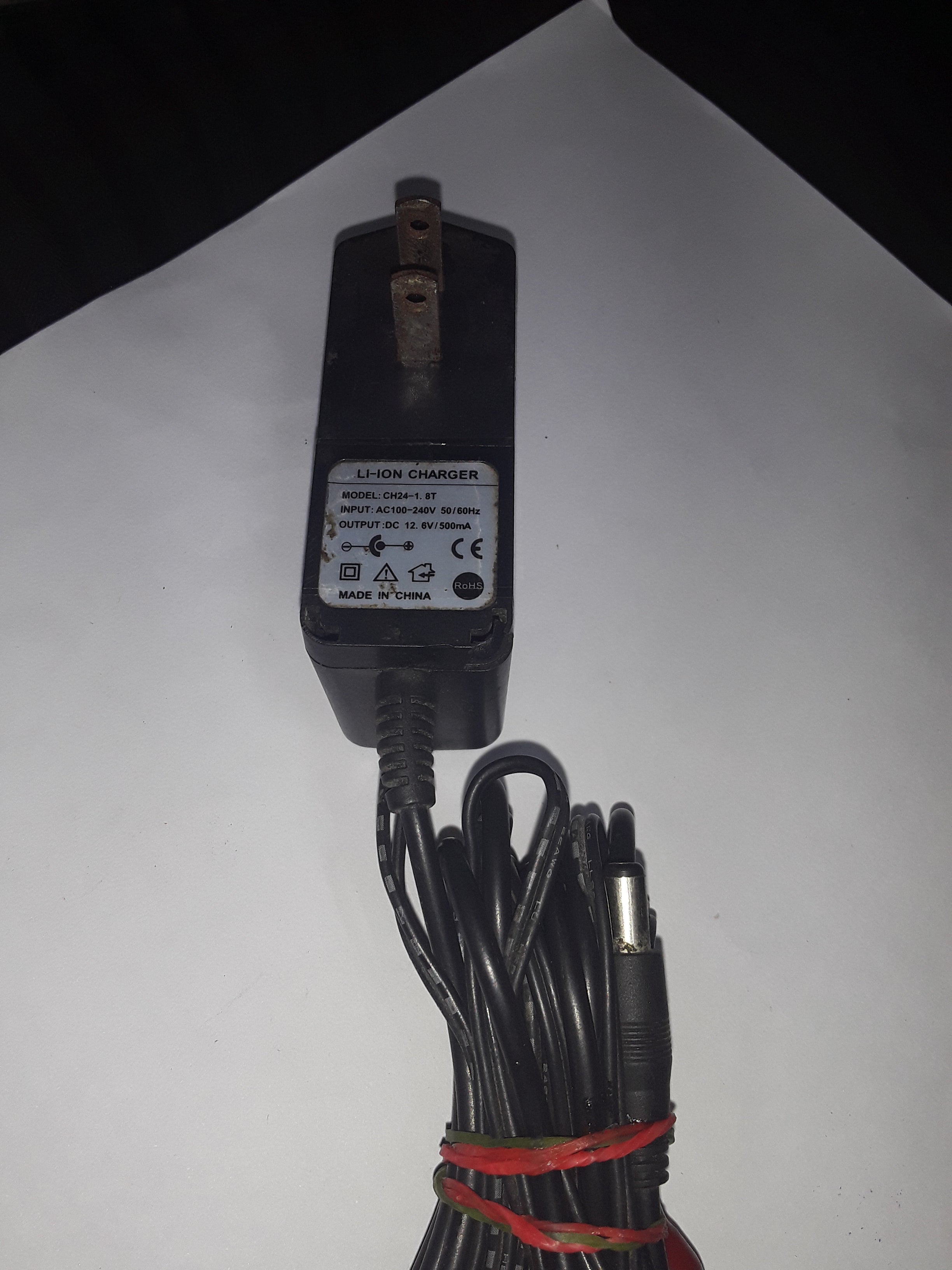 Li-Ion Charger Model Ch24-1.T Ac240V Dc12.6V(Quality Pre Owned)