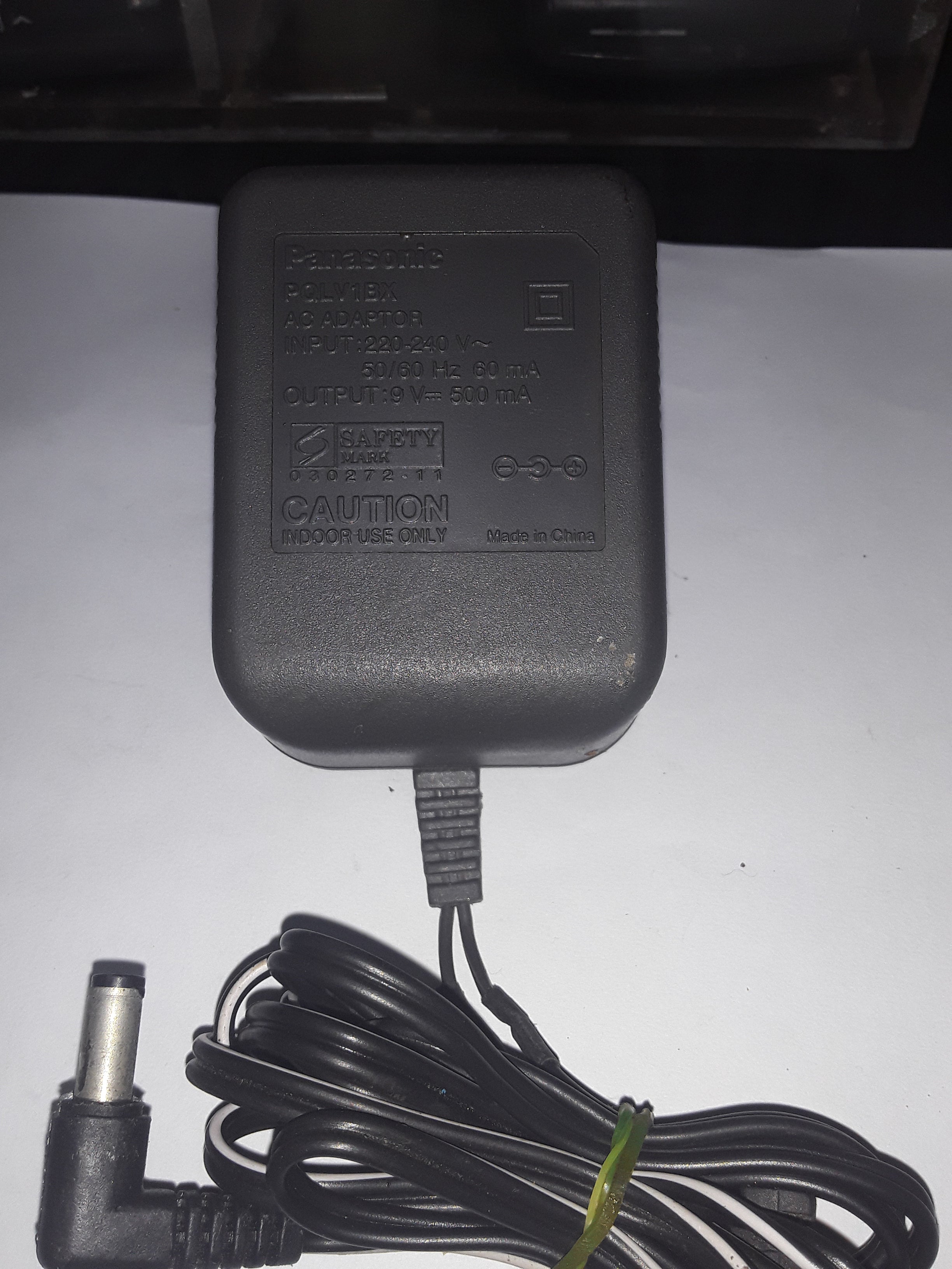 Panasonic Ac Adaptor 230V Dc9V-(Quality Pre Owned)