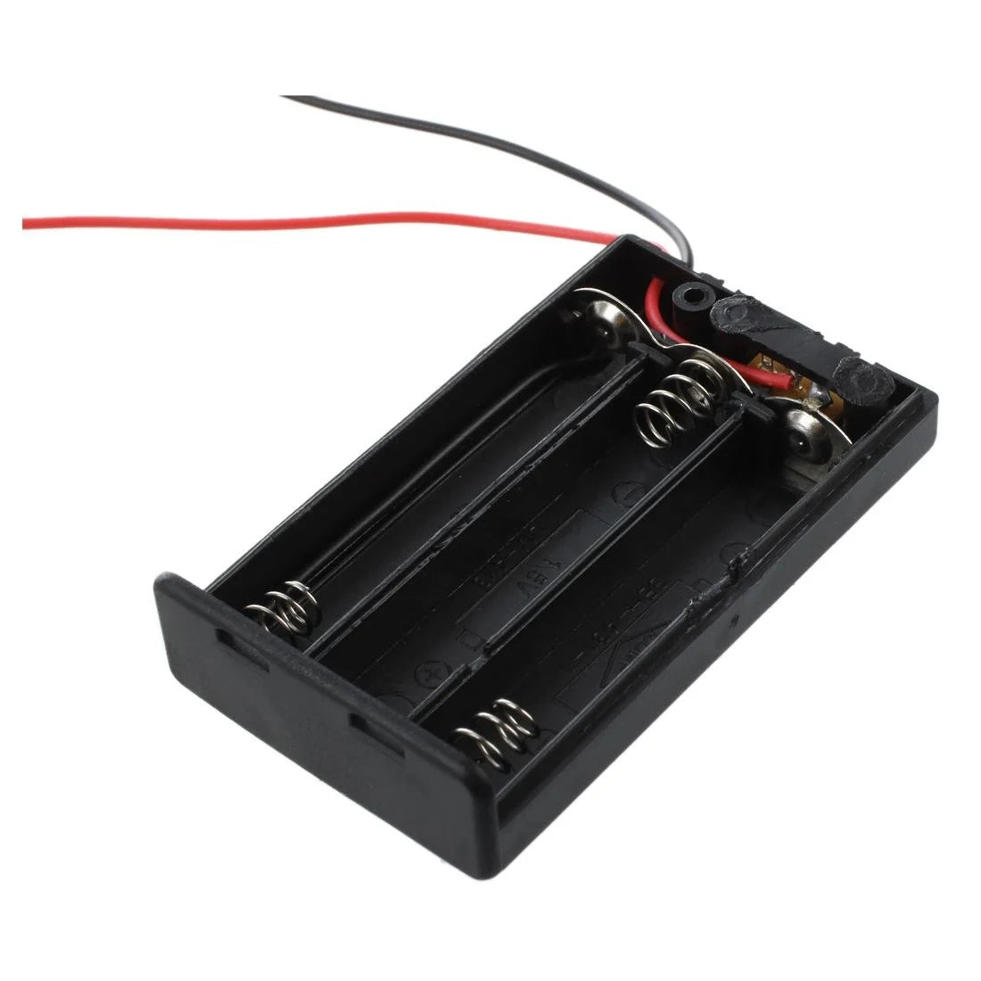 3 x 1.5V AAA battery holder with cover and On/Off Switch