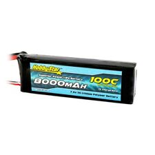 Hobbystar Lipo 7.4V 8000Mah 100C Battery Hardcase (Quality Preowned)