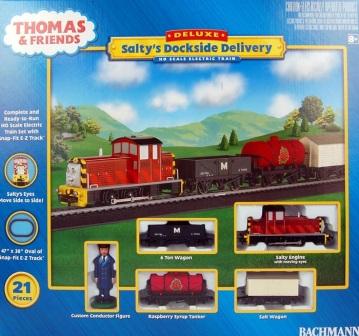 HO THOMAS & FRIENDS SALTY DOCKSIDE DELIVERY TRAIN SET