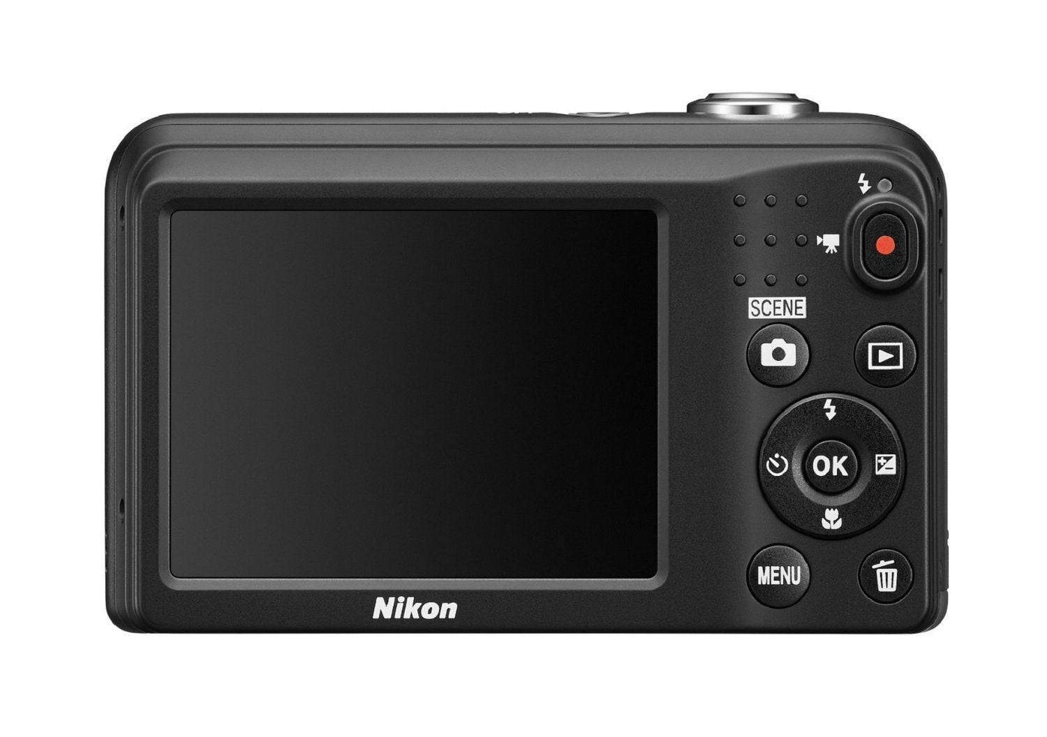 Nikon Coolpix A10 Point and Shoot Digital Camera (Black)-QUALITY PRE OWNED