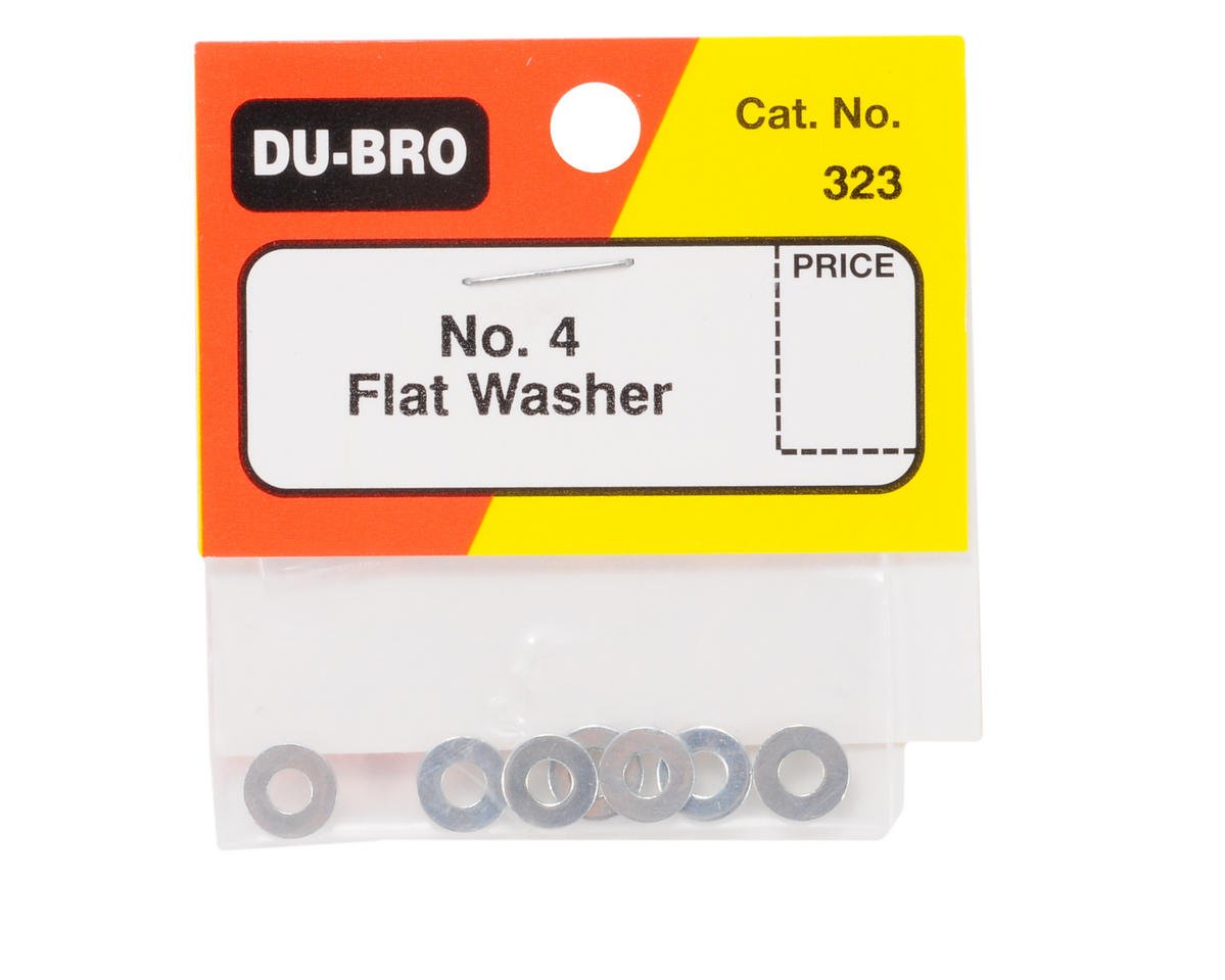 Du-Bro No.4 Flat Washer  No.323