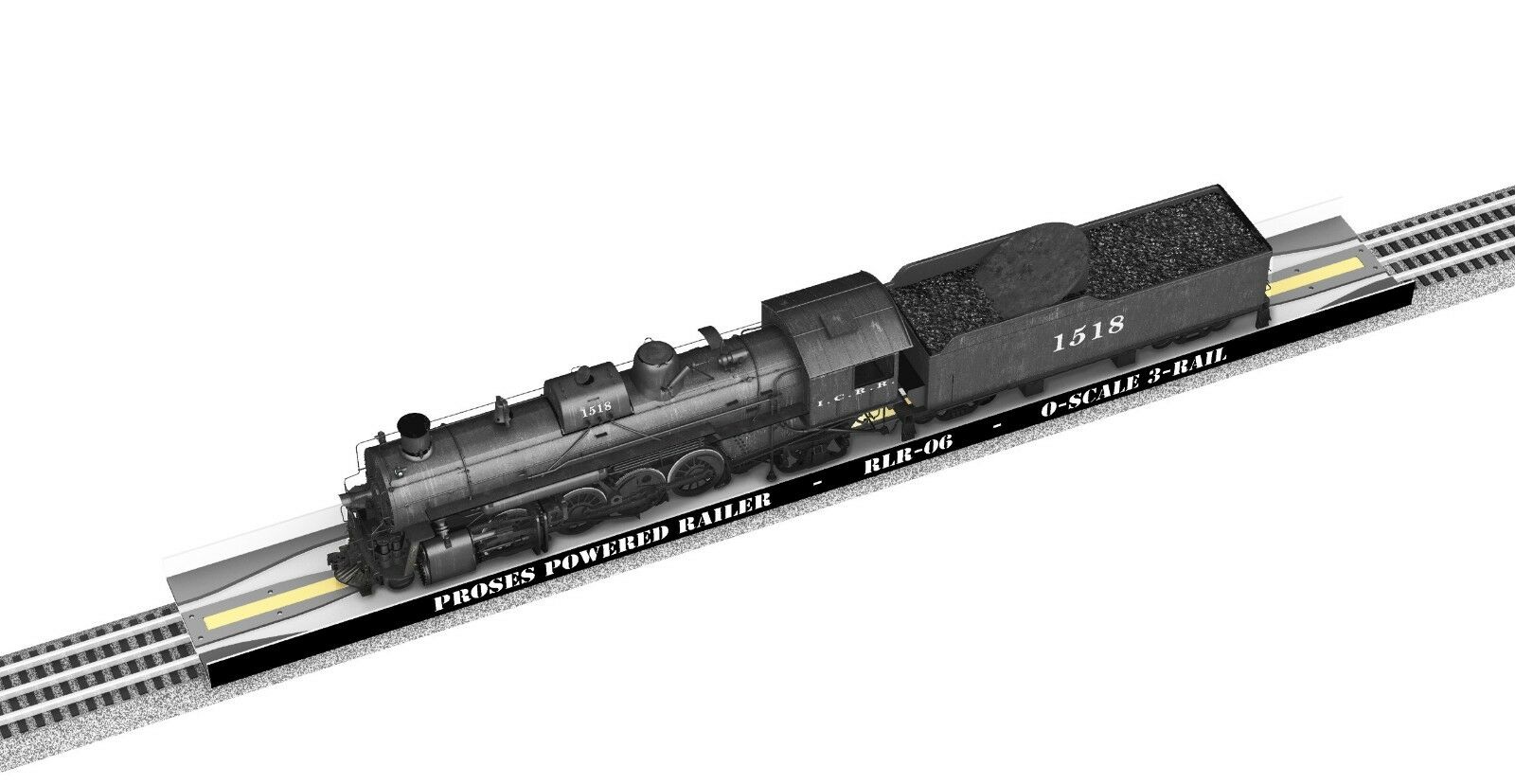 O Gauge (3-Rail) Powered Railer For Locos, Coaches And Wagons