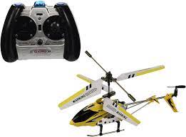 Syma 3 Channel S107 Mini Indoor Co-Axial Metal Body Frame & Built-In Gyroscope Helicopter Yellow&White(Quality Pre Owned)