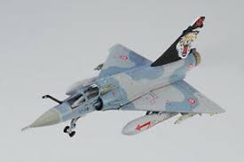 Airplane Diecast Mirage 2000C 1:200 Scale Model No-7211