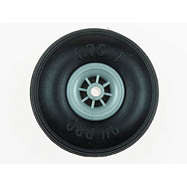 Du-Bro Low Bounce Threaded Wheels 3″ (76mm)