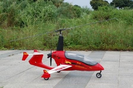 AC-10 Gyroplane/Gyrocopter RED