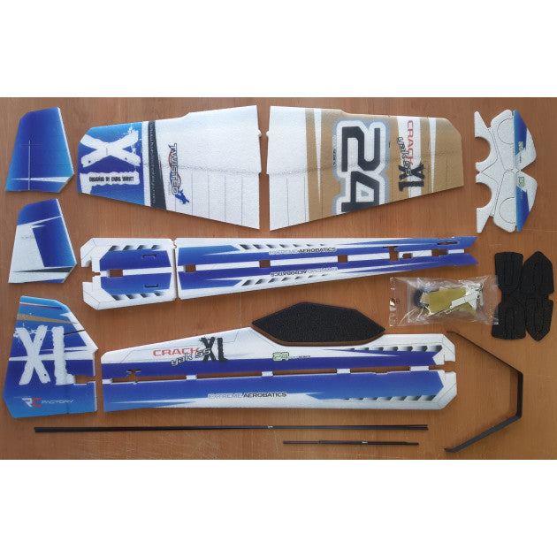 RC Factory Crack Yak XL – BlueGold with Equipment Set XL