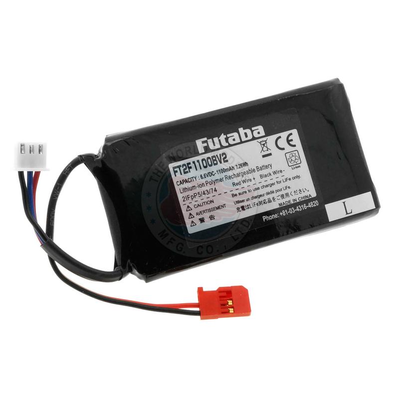 Futaba Life Battery 2S 6.6V 1100Mah