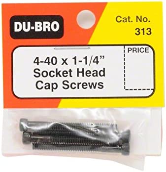 Du-Bro 4-40X1-1/4" Socket Head Cap Screw No.313