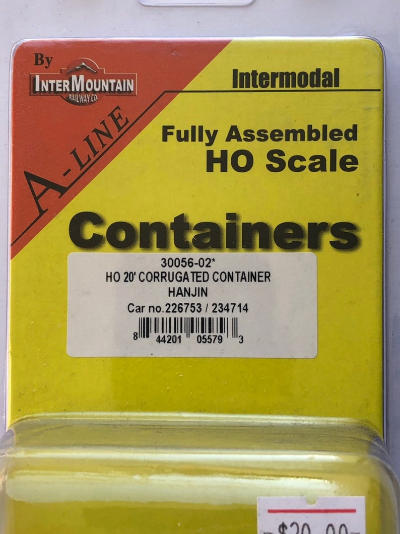 HO-FULLY ASSEMBLED CONTAINERS