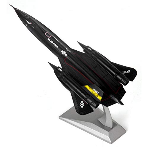 Diecast Airplane SR-71 Blackbird 1:144 Metal Static Model