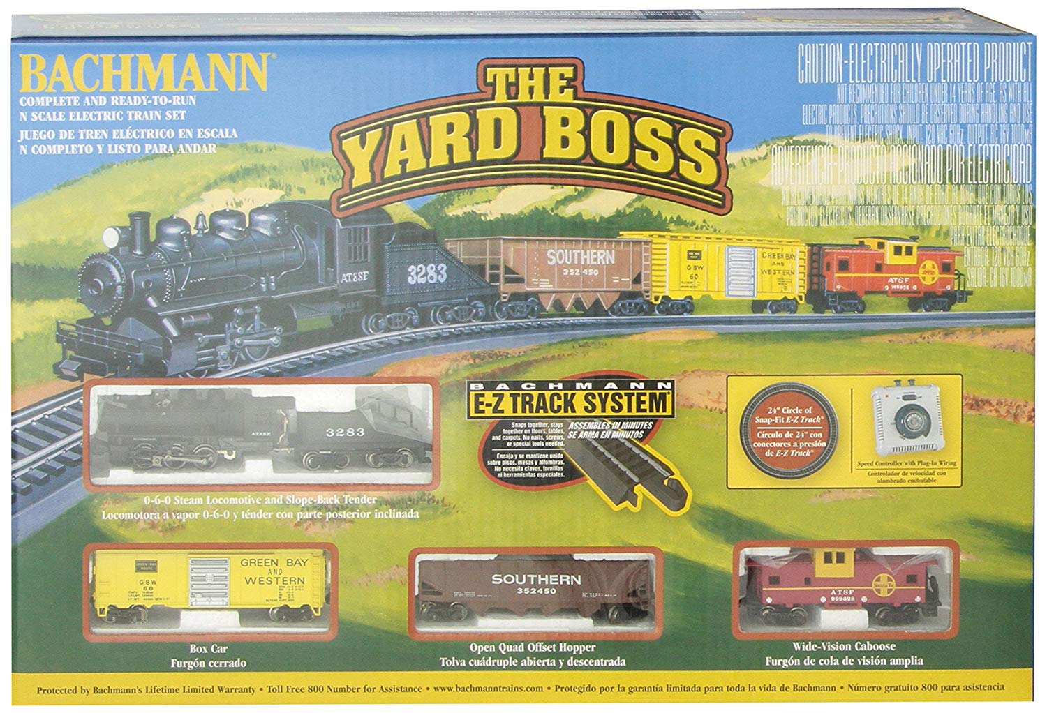 BACHMAN YARD BOSS N SCALE