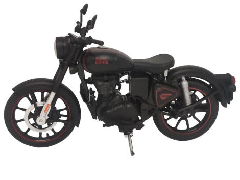 Maisto Royal Enfield Classic 350 Stealth Black colour Diecast 1/12