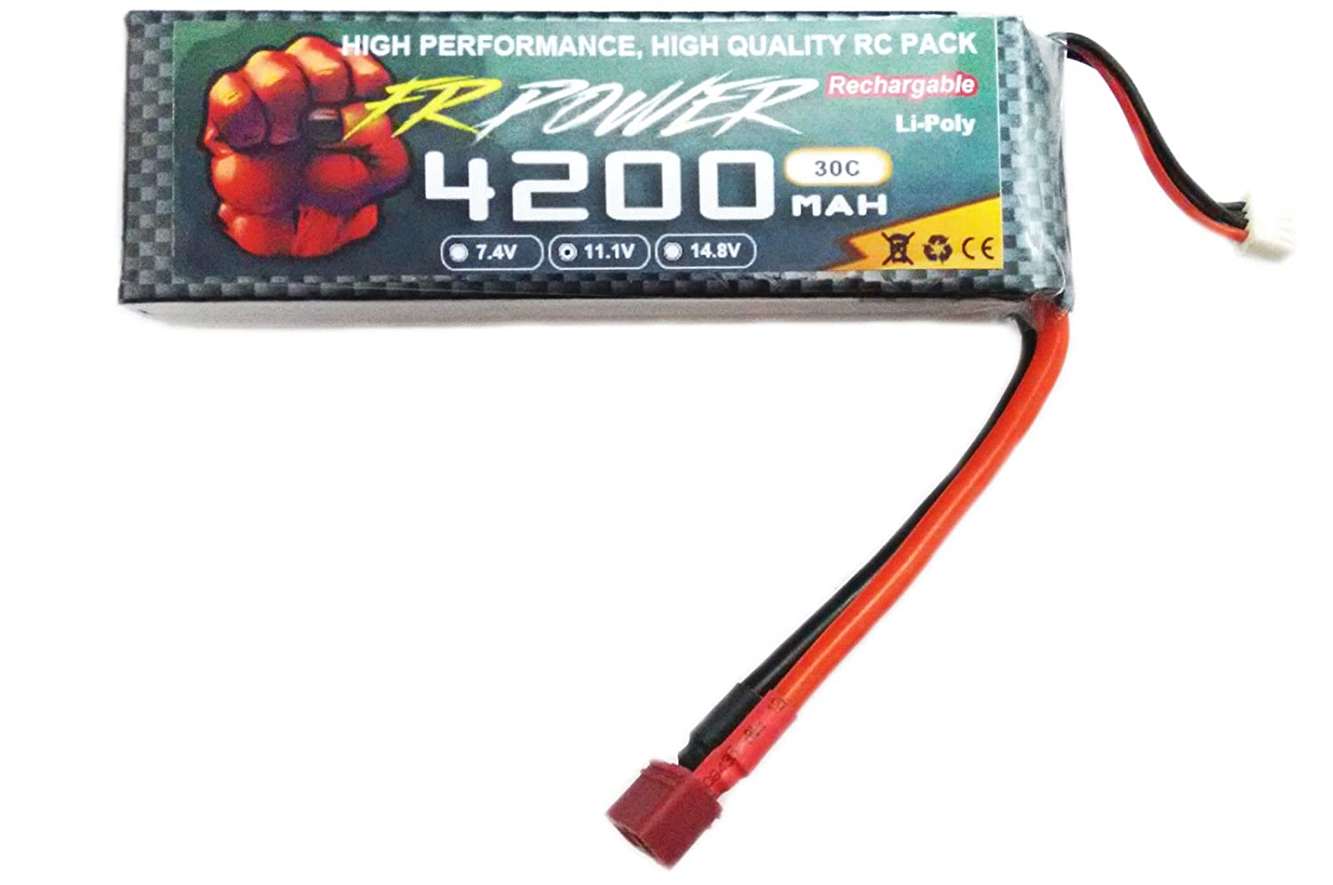 Lipo 11.1V 4200Mah 30C Fr Power Battery (Quality Preowned)