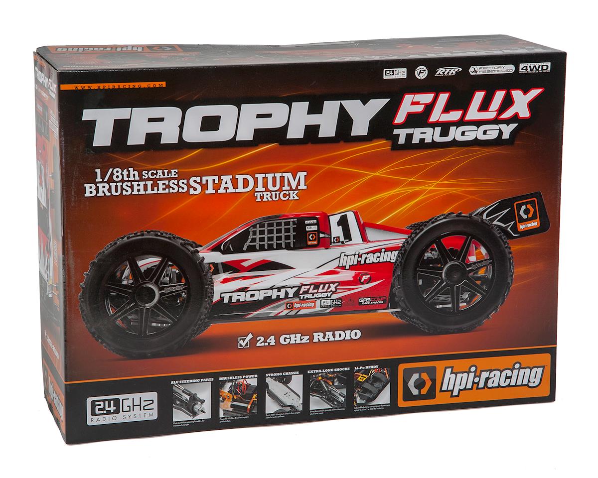 Hpi Trophy Truggy Flux Rtr 1/8 4Wd Electric Off-Road Truggy  W/2.4Ghz Radio