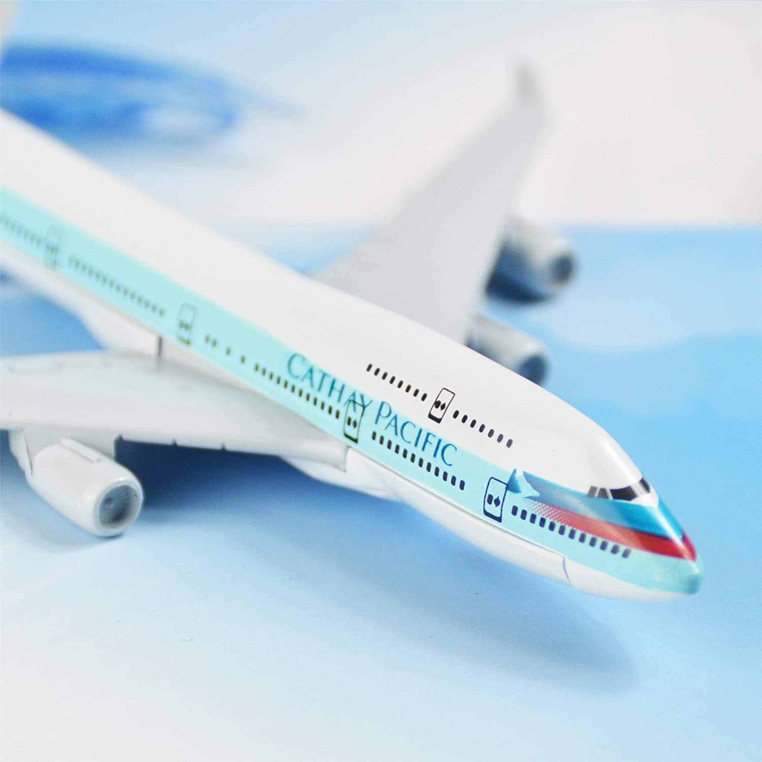 Airplane Diecast Cathay Pacific Boeing 747 16Cm