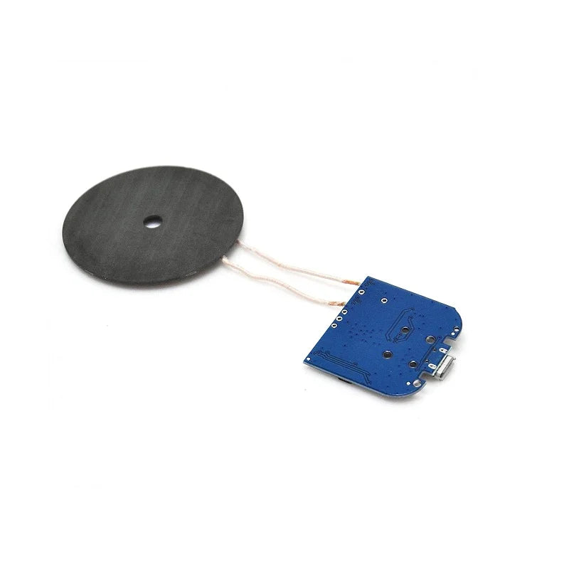 DC 5V Qi Standard Micro USB Input PCBA Circuit Board With Coil for Wireless Phone Charging (Transmitter)