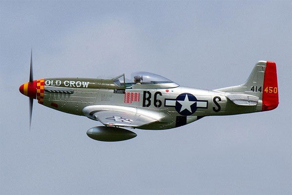Flightline P-51D "Old Crow" 1410mm (55") Wingspan - PNP