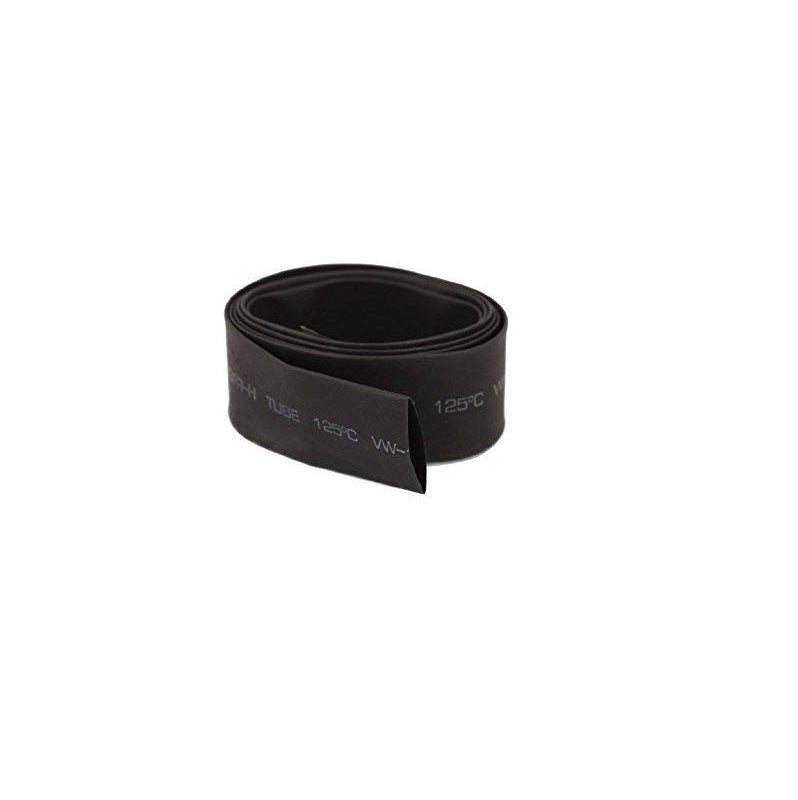 Heat Shrink sleeve 20mm Black 1 Meter Industrial Grade WOER (HST)