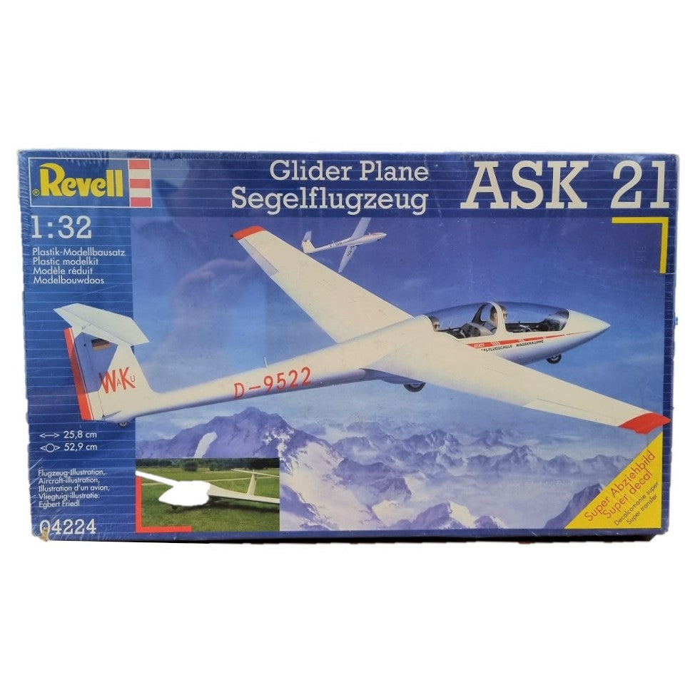 Revell Glider Plane ASK 21 1:32 Scale Plastic Model Kit 04224 (Aircraft)