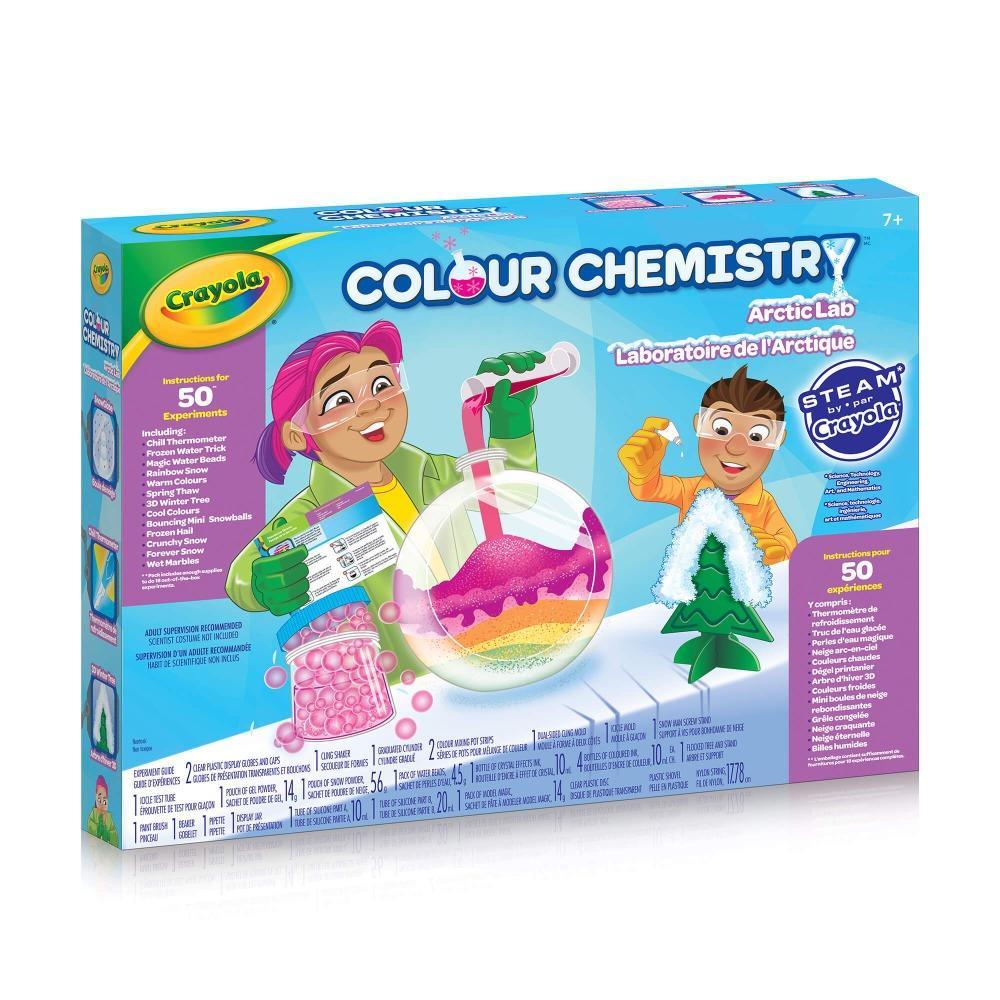 Crayola Arctic Color Chemistry Set for Kids (STEAM) for Age 7-10 Years
