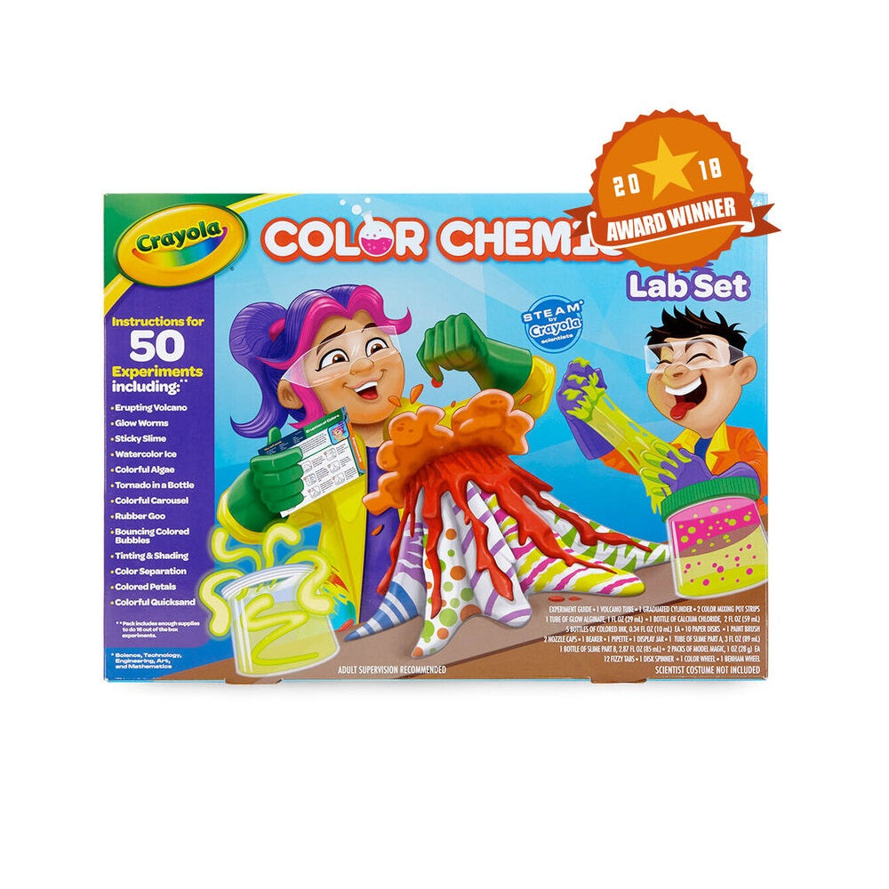 Crayola Colour Chemistry Lab Set for kids (STEAM) for Age 7-10 Years