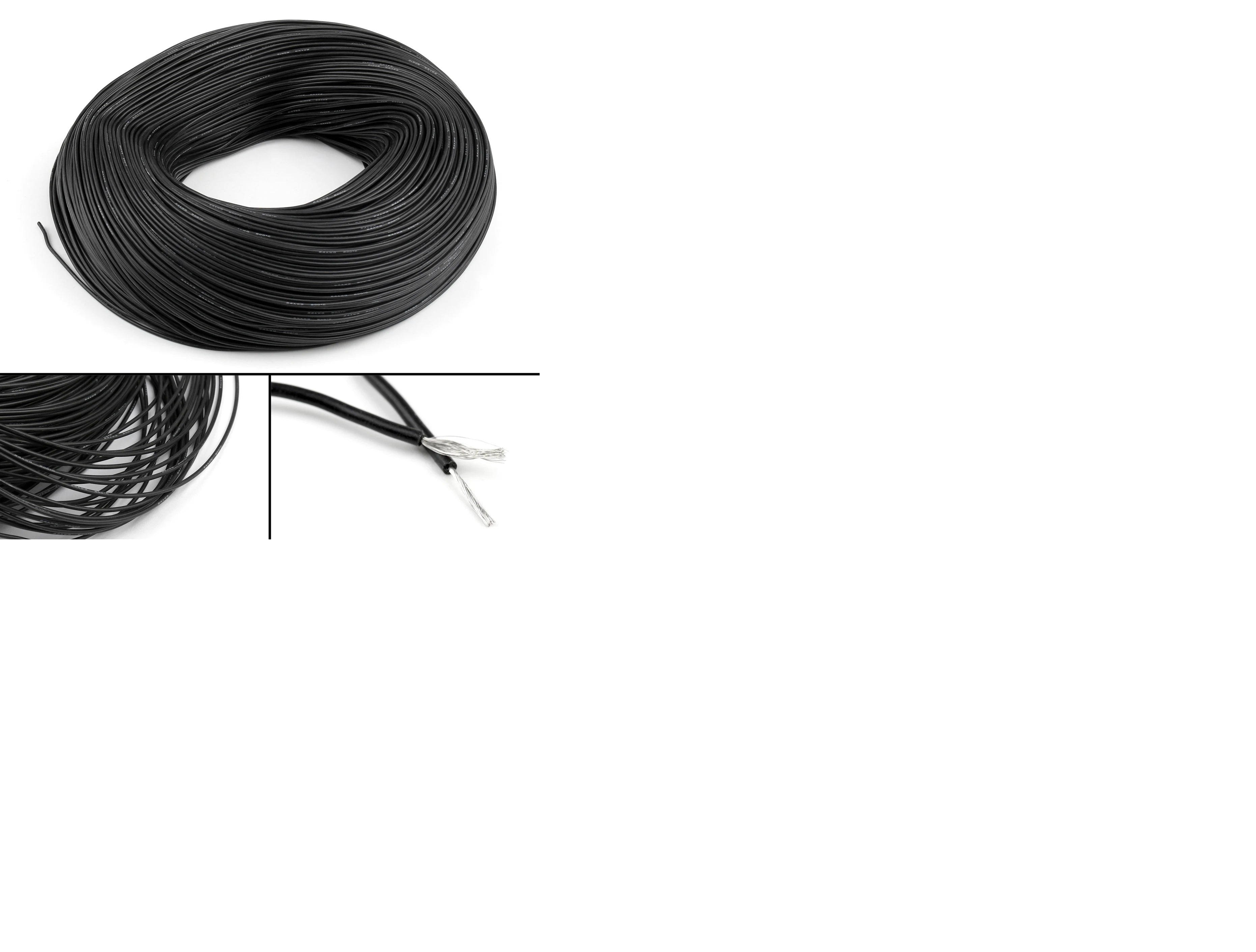 High Quality Ultra Flexible 22AWG Silicone Wire 10m (Black)