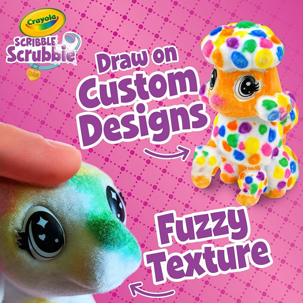 Crayola Scribble Scrubbie Pets Scrub Tub Playset for Age 3+ Years