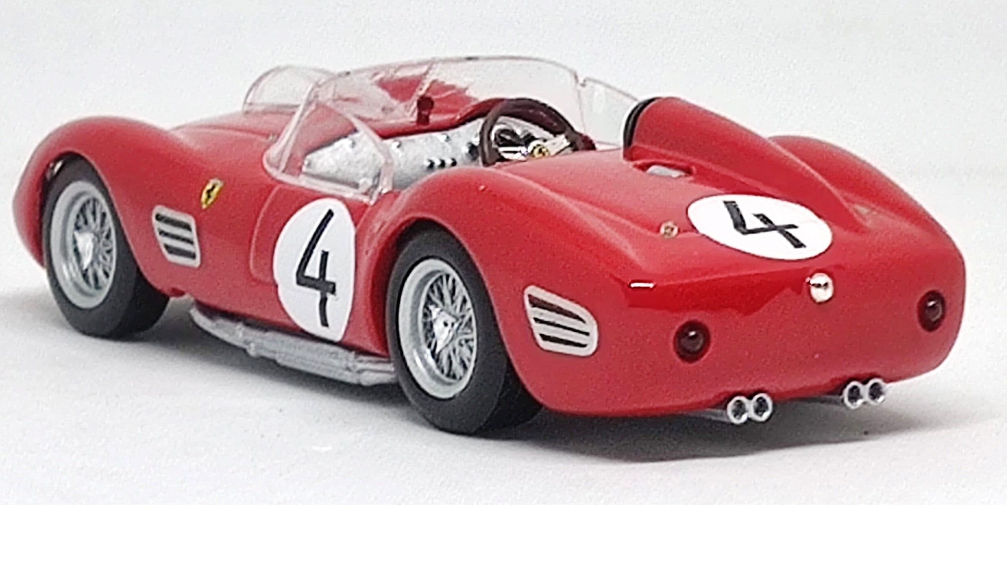 Bburago Ferrari 250 Testa Rossa 1000 km Nurburging 1959 by P Hill- O Gendeblen 1/43