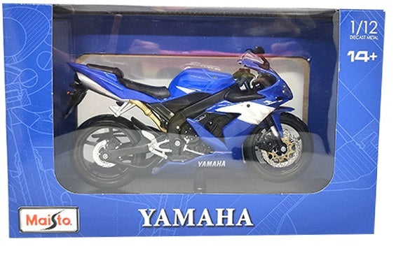 Maisto Yamaha YZF R1 Bike DieCast  1/12 Blue