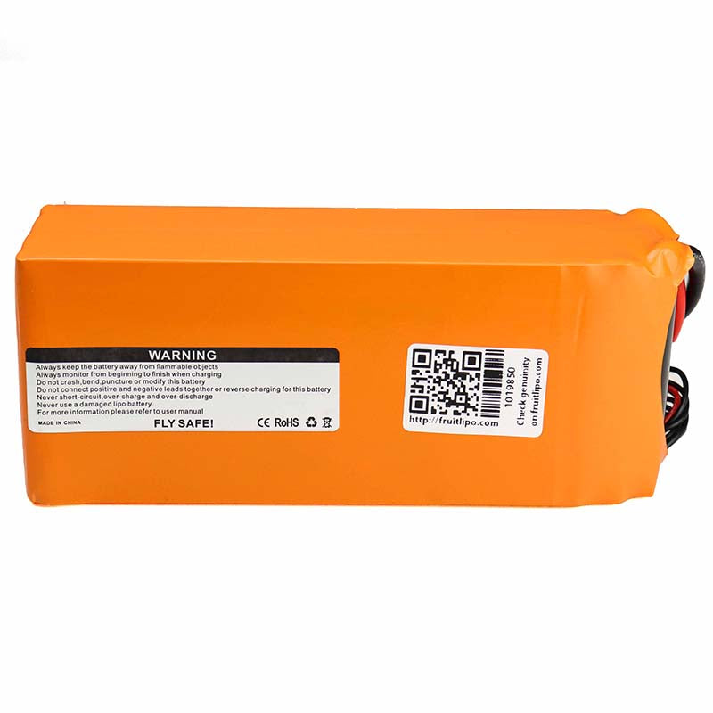Orange 13000 mAh 6S 25C/50C Lithium Polymer Battery Pack (LiPo)