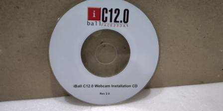 IBALL WEBCAM INSTALLATION CD(QUALITY PRE OWNED)