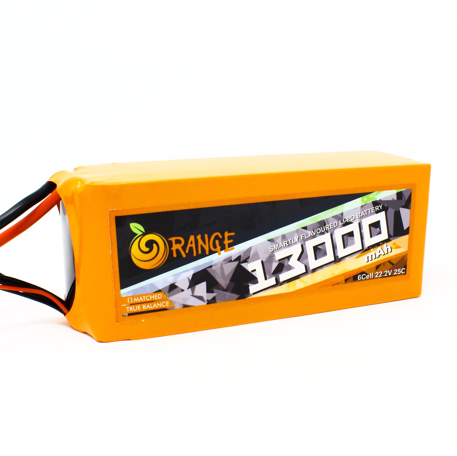 Orange 13000 mAh 6S 25C/50C Lithium Polymer Battery Pack (LiPo)