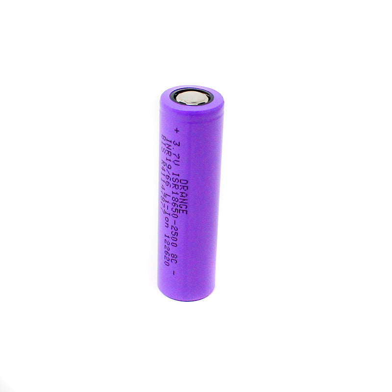 Orange A Grade ISR 18650 2500mAh (8c) Lithium-ion Battery