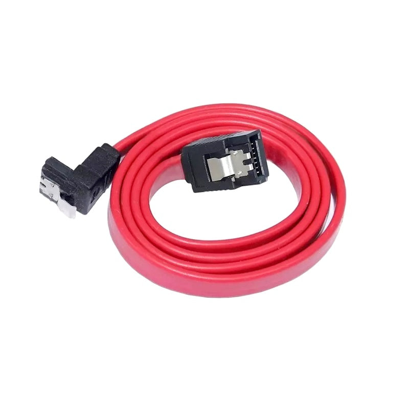 Red SATA 3.0 Highspeed, Hard Disk Data, Cable, A Bending