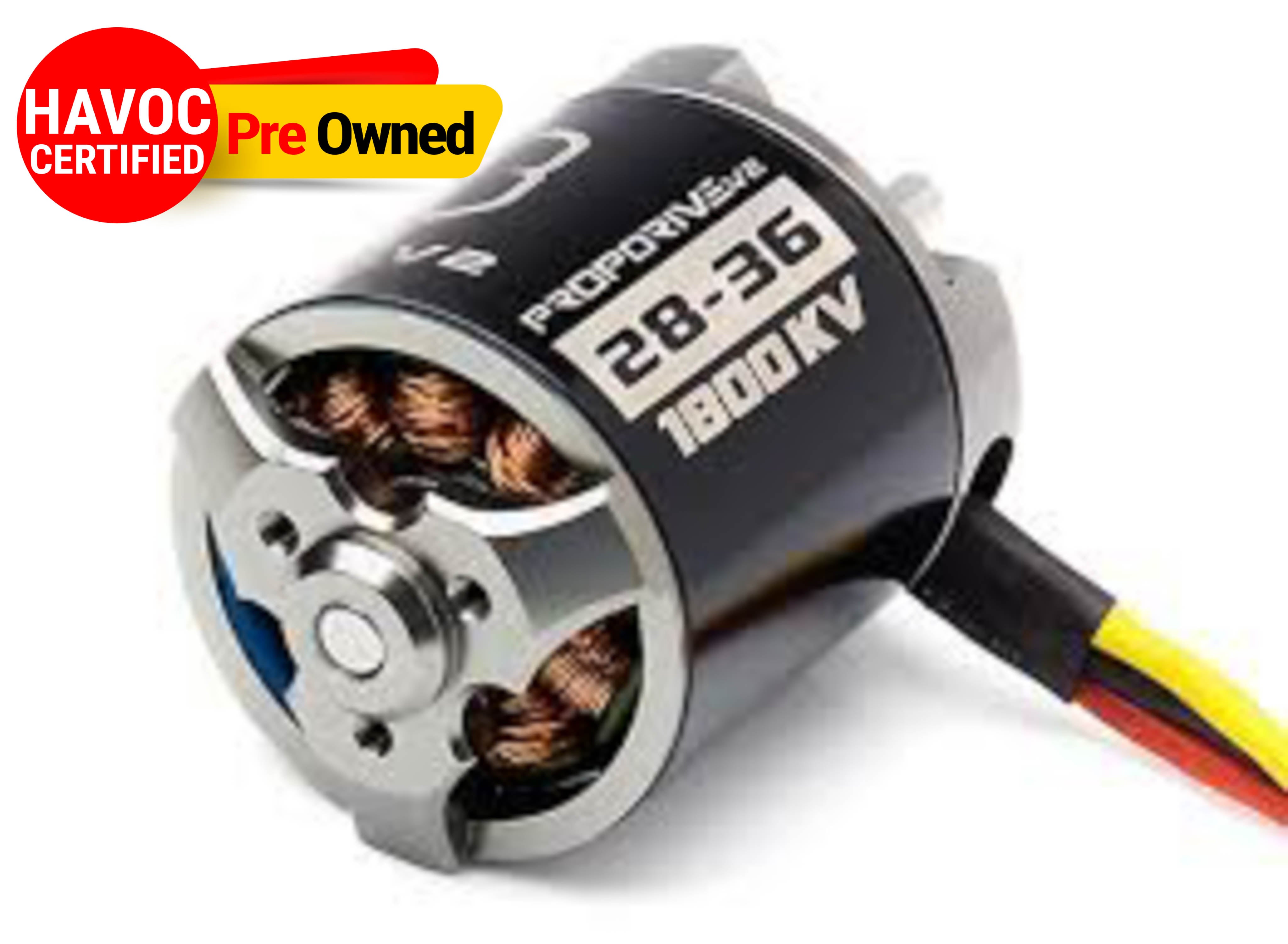 PROP DRIVE 1800KV MOTOR WITH SPINNER(QUALITY PRE OWNED)