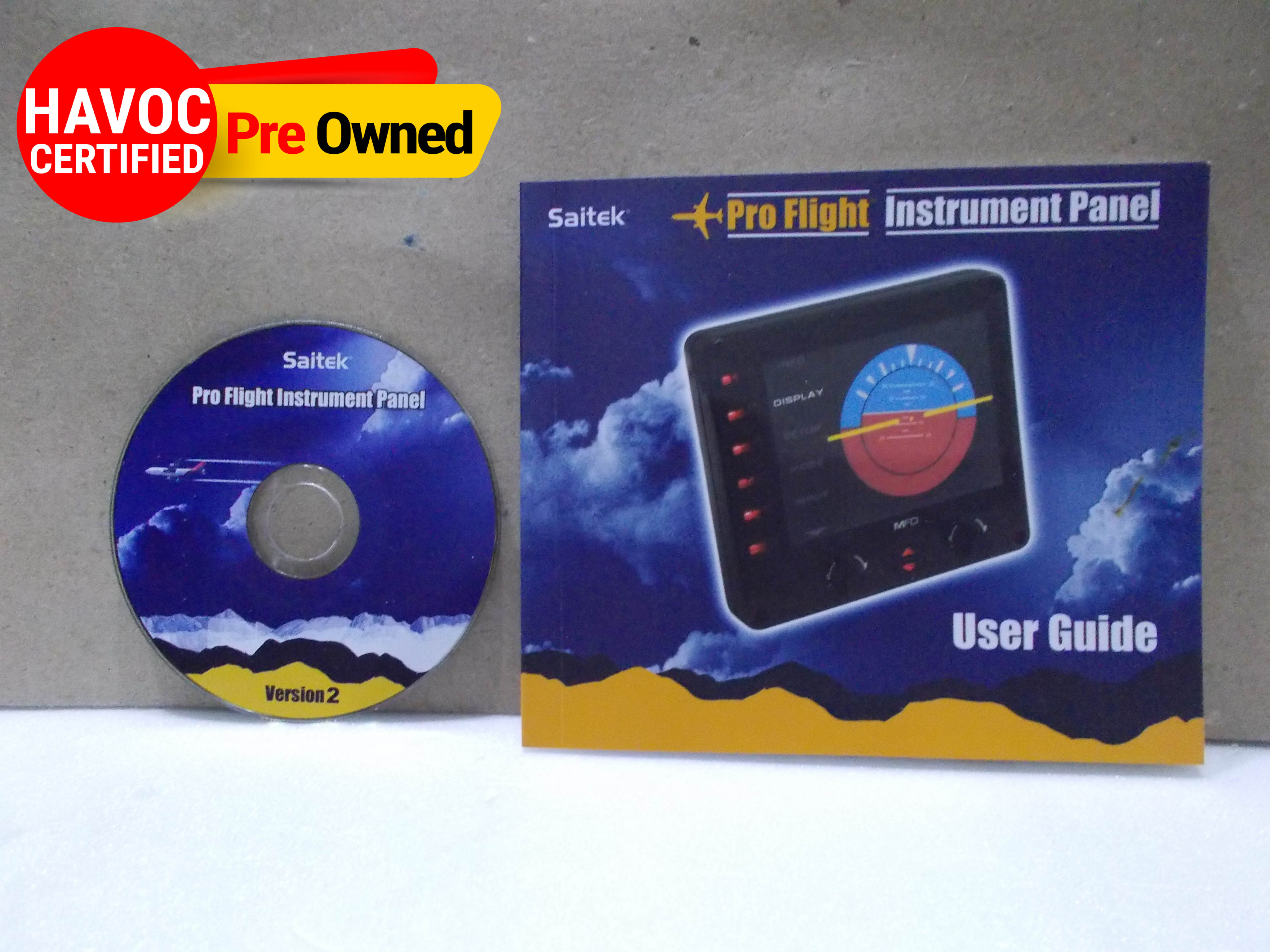 SAITEK PROFLIGHT INSTRUMENT PANEL VERSION 2 DVD(QUALITY PRE OWNED ...