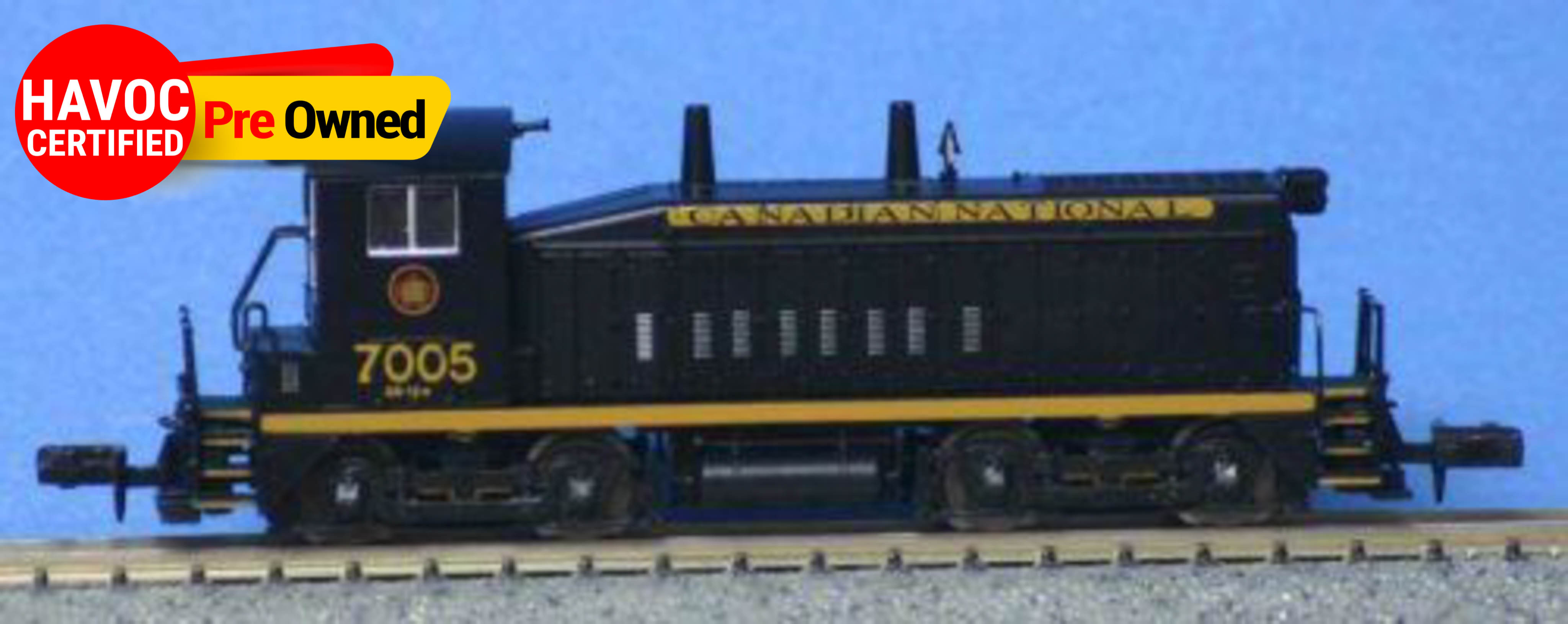 N Scale Canadian National Locomotive-7005 (Quality Pre Owned)