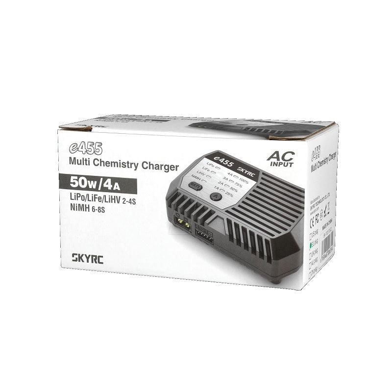 SKYRC E455 50W 4A Multi Chemistry Charger