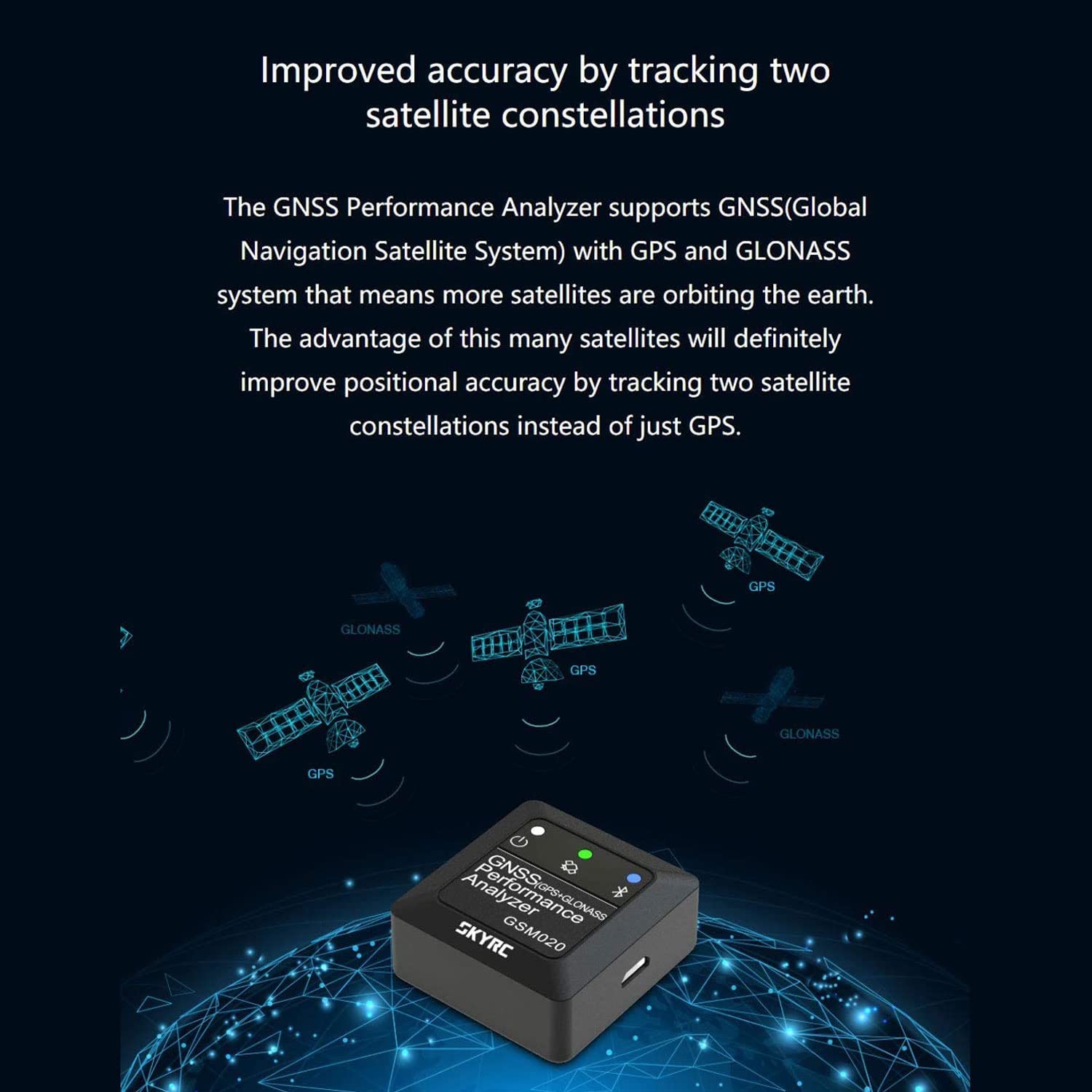 SKYRC GSM020-GNSS Performance Analyzer
