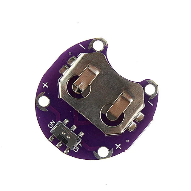 LilyPad Coin Cell Battery Holder CR2032 Battery Module