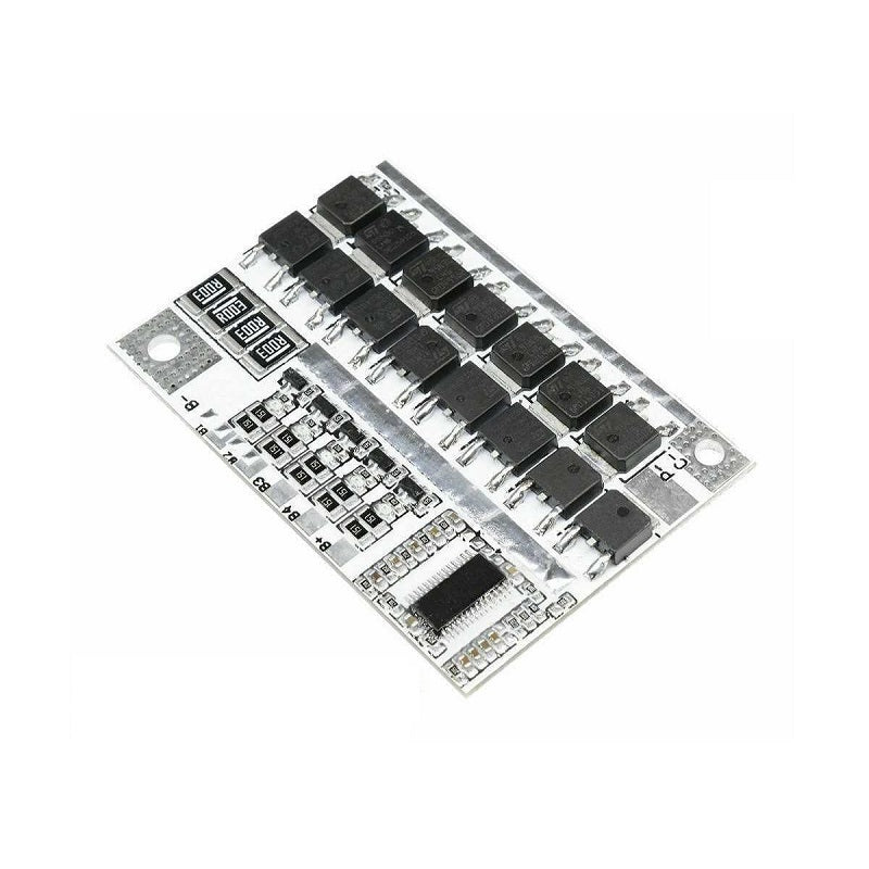 5S 100A LiFePO4 Battery Balance Charging BMS Battery Protection Board-white