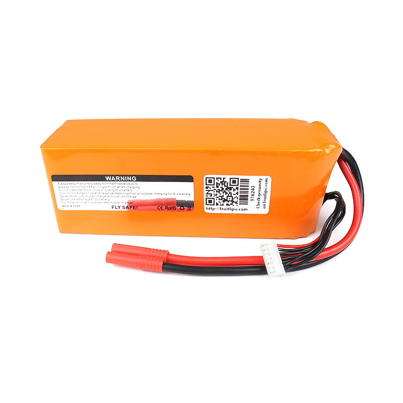 Orange 8000mAh 6S 25C/50C Lithium polymer battery Pack (LiPo)