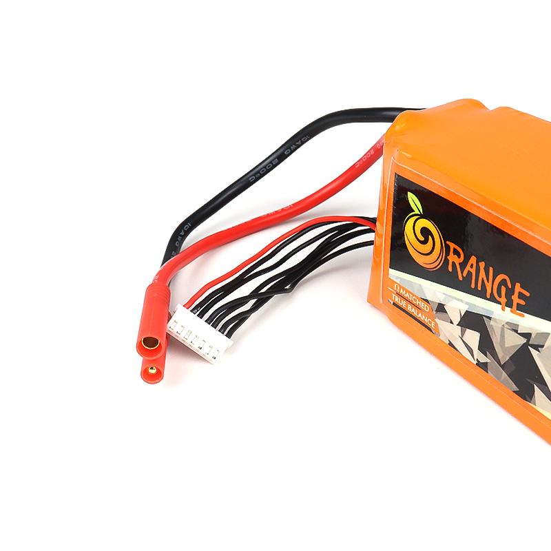 Orange 8000mAh 6S 25C/50C Lithium polymer battery Pack (LiPo)