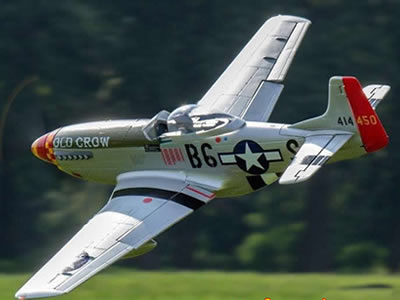 Flightline P-51D "Old Crow" 1410mm (55") Wingspan - PNP