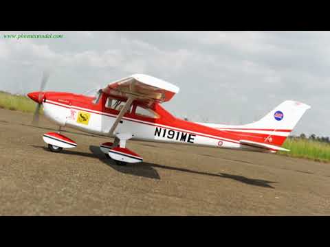 Phoenix Model Cessna 182 20CC Gas/EP ARF 82" - 1:5 1/4