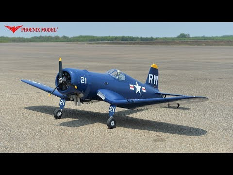 Phoenix Model F4U Corsair 50-61CC Gas/EP ARF 85" - 1:5 1/2